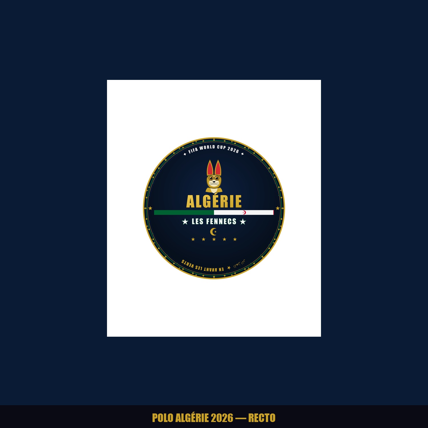 Polo Algerie Recto